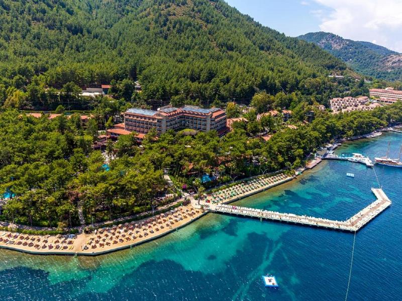 VIEW FROM ABOVE-GRAND YAZICI MARMARIS PALACE